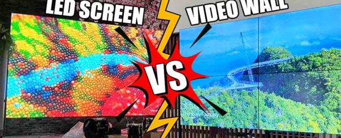 LED Screen vs Video Wall